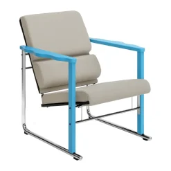 Fauteuil lounge Experiment 502, Blue-light beige