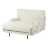 Fauteuil lounge Flaneur, Indianskop 15-antique brass