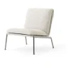 Fauteuil lounge Muno LN18, Dark chrome-Cifrado 0221