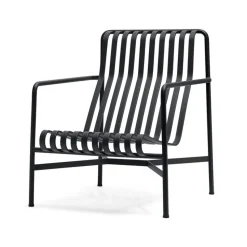 Fauteuil lounge Palissade High, Anthracite