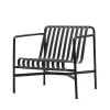Fauteuil Lounge Palissade Low, Anthracite