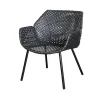 Fauteuil lounge Vibe, Black/anthracite