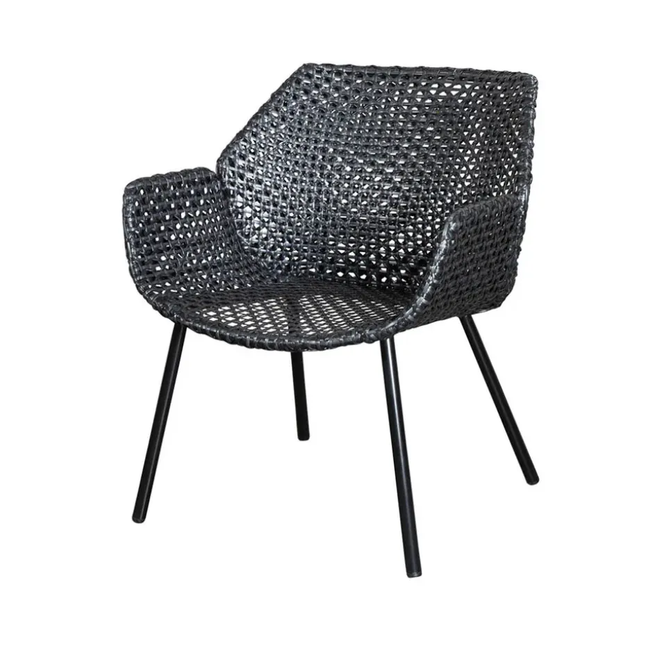 Fauteuil lounge Vibe, Black/anthracite