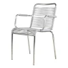 Fauteuil Mya aluminium, Grey