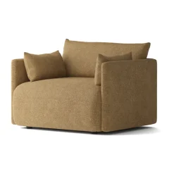 Fauteuil Offset, Audo Bouclé 06 Gold