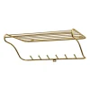 Hat Rack étagère à chapeaux, laiton