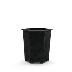 Jardinière Hexagon, Noir, n°1