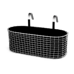 Jardinière pour balcon Korbo, Acier résistant à l'acide