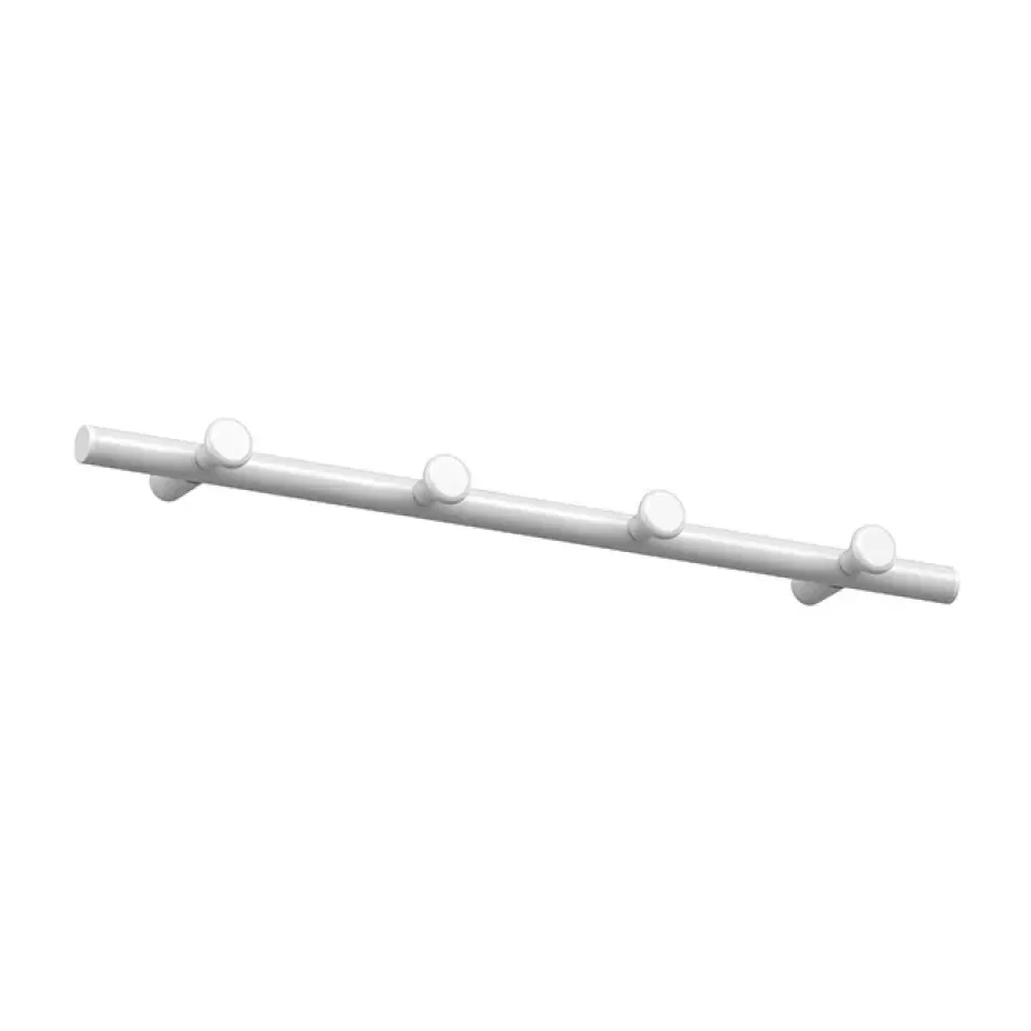 Liste de crochets Classic 40 cm, Blanc