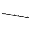 Liste de crochets Classic 60 cm, Noir