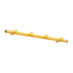 Liste de crochets Classic 80 cm, Noir