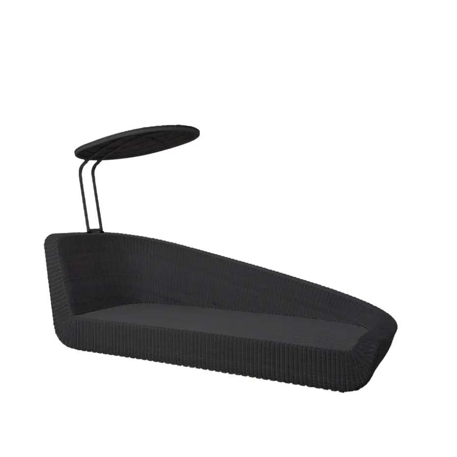 Lit de jour Savannah, Black, gauche