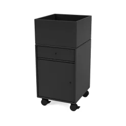 Meuble de rangement à roulettes Runner, black 05