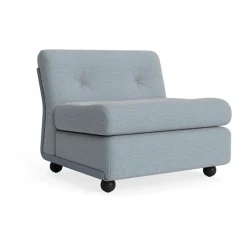 Module de canapé Amanta, Frost blue-naveli 723, 1-place/fauteuil