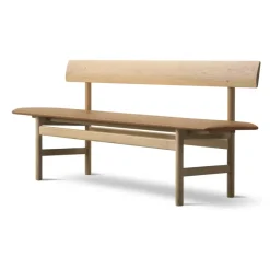 Mogensen 3171 banc, Cuir omni 307-chêne savonné