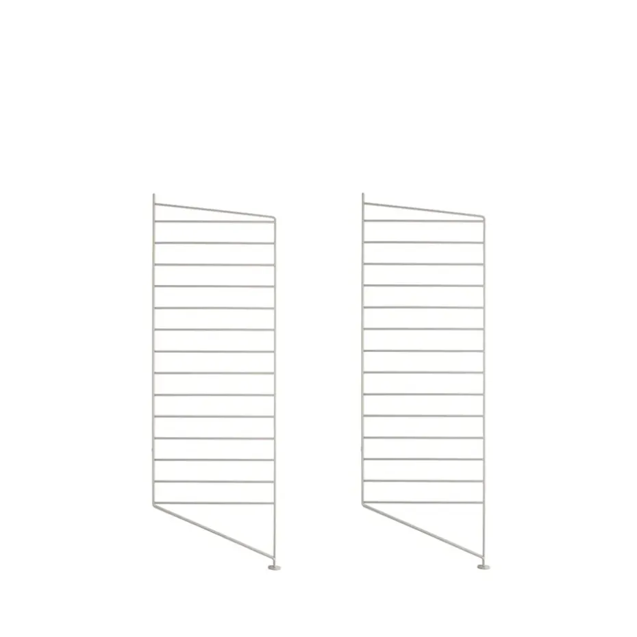 Montant d'étagère String, beige, 85x30 cm, lot de 2