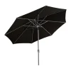 Parasol Abriola, Charcoal black, Ø330 cm