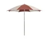 Parasol Terrazza Octagon, Off-white-burgundy