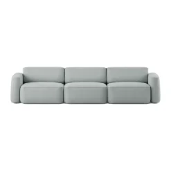 Patch canapé 3 places, Linara 253 Swedish Grey