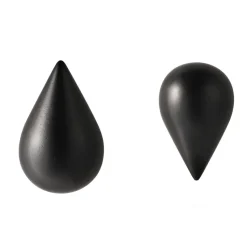 Patère Dropit, noir grand