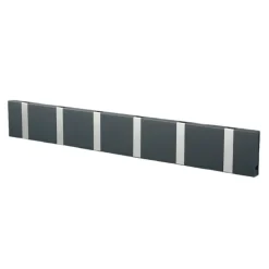 Patère Loca Knax 60 cm, anthracite-gris