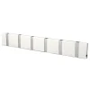 Patère Loca Knax 60 cm, blanc-gris