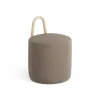 Petit pouf Amstelle frêne peinture naturelle, Main Line flax 23