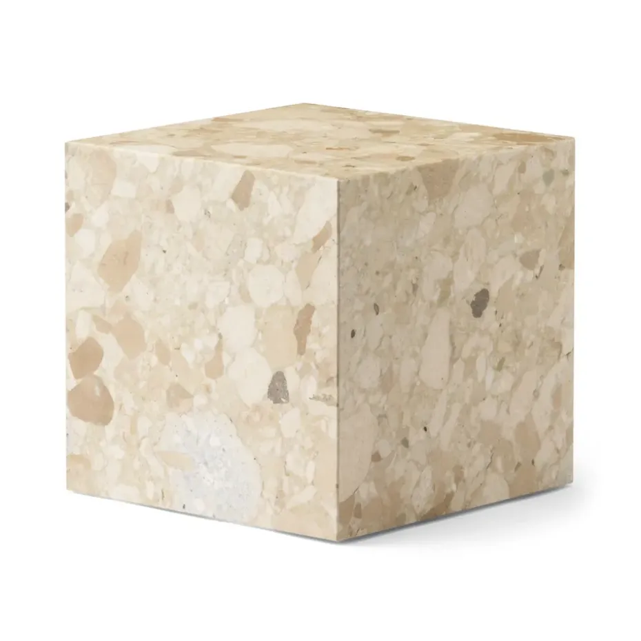 Piédestal Plinth Cubic 40x40 cm, Kunis Breccia