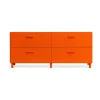 Pied de connexion Relief lot de 2, Orange
