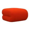 Pied de pouf BAU, Vidar 0542 rouge, droit