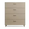 Pieds Relief lot de 4, Beige