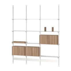 Pira G2 poteau 100 cm, Blanc