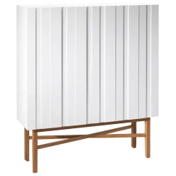 Placard White Cabinet, chêne