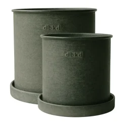 Plant Pot pot small lot de 2, Green