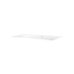 Plateau de bureau Works, laminé blanc, 140 cm