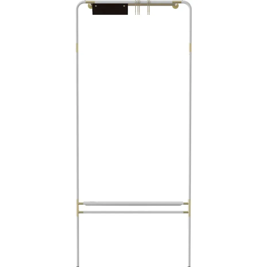 Porte vêtements Lean On Me, Blanc