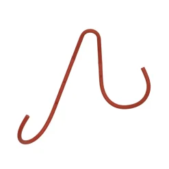 Porte-manteau Al Dente, Grande corne-tomate