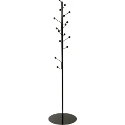 Porte-manteau Bill Floor, Noir