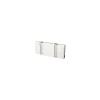 Porte-manteau Knax 2 crochets, blanc
