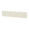 Portemanteau Montana Coat Racks 4 crochets, Vanilla