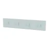 Portemanteau Montana Coat Racks 4 crochets, Flint