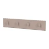 Portemanteau Montana Coat Racks 4 crochets, Mushroom