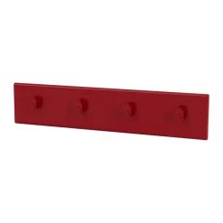 Portemanteau Montana Coat Racks 4 crochets, Beetroot