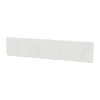 Portemanteau Montana Coat Racks 4 crochets, White