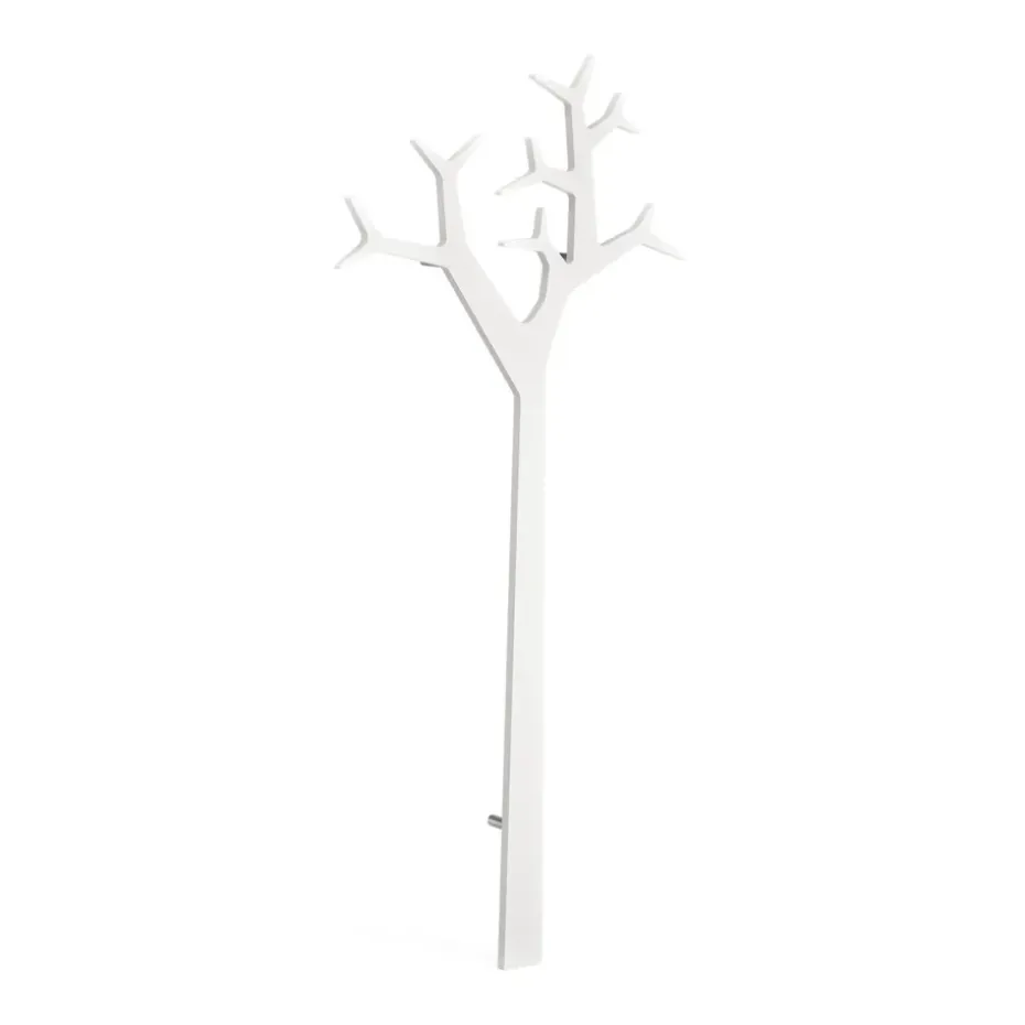 Porte-manteau mural Tree 194 cm, Blanc