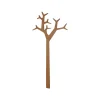 Porte-manteau mural Tree, Chêne laqué transparent