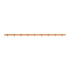Porte-manteau Relief large 123 cm, Orange