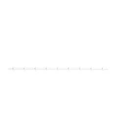 Porte-manteau Relief large 123 cm, Blanc