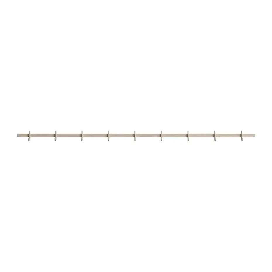 Porte-manteau Relief large 123 cm, Beige