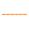 Porte-manteau Relief medium 82 cm, Orange